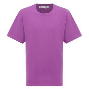 Off White Mens Diagram Oversized T-Shirt / Purple